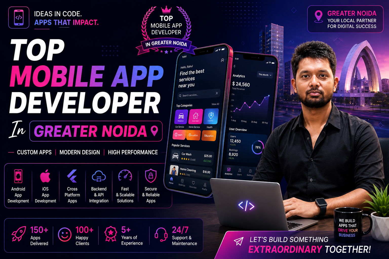 Top Mobile App Developer In Greater Noida