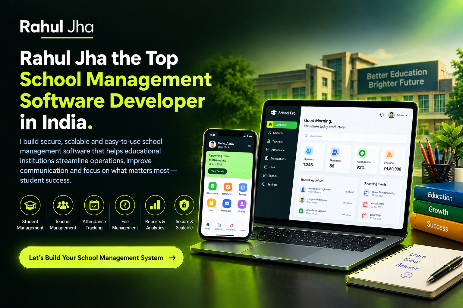 Top School Management Software Developer in Gurgaon