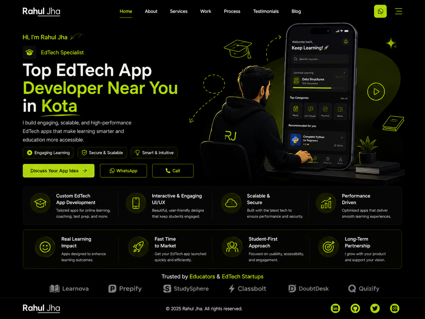 Top EdTech App Developer Near Me in Kota 