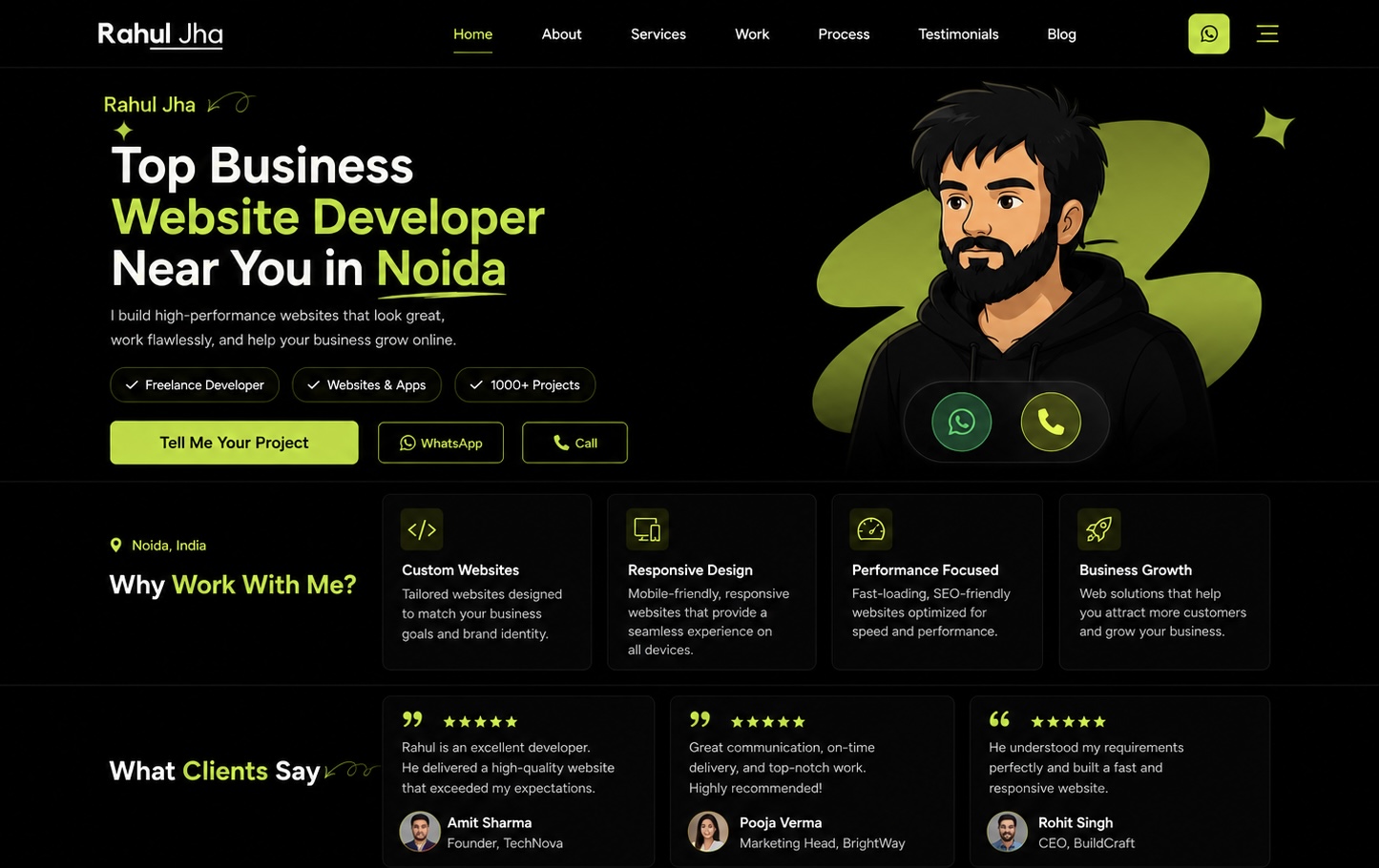 Top Business Website Developer Near Me In Noida Sector 62