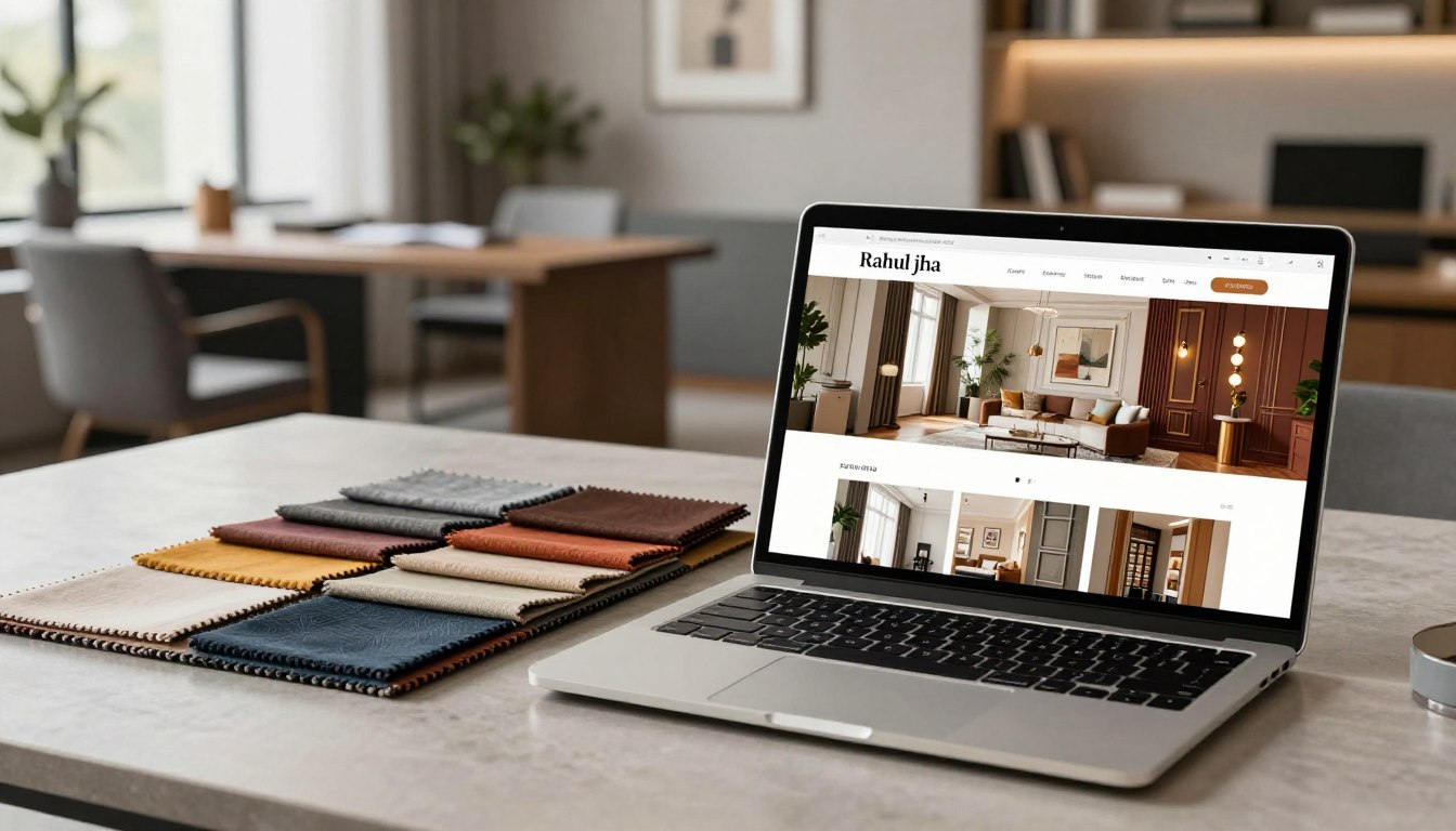 Top Interior Design Portfolio Website Developer in Kota